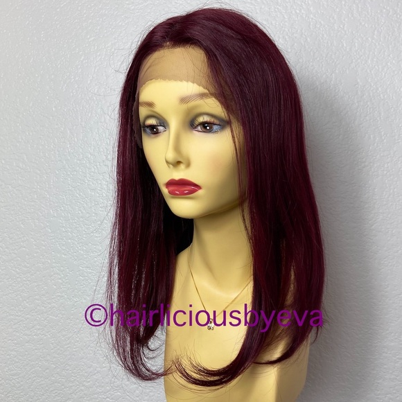 Other - 100 percent human hair wig lace front middle part